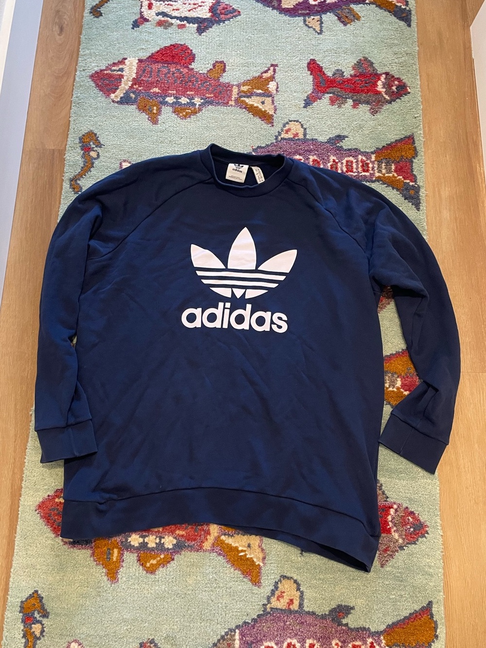 Adidas Trefoil Men's Pullover Sweatshirt Crewneck Sweater